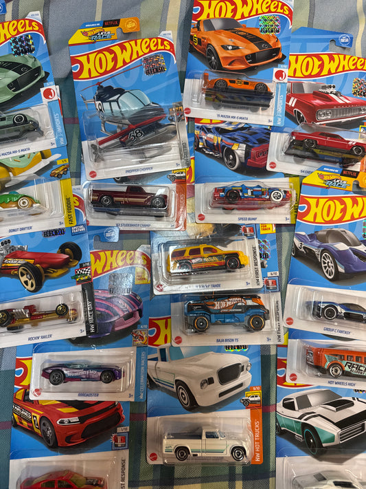 FACTORY SEALED Random hotwheels cars